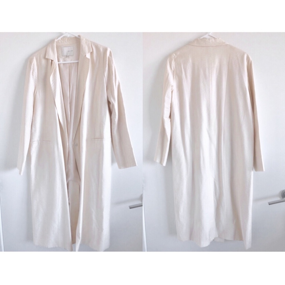 Oak + Fort Cream coat